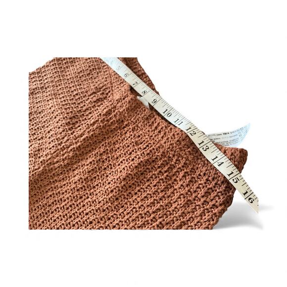 Zara Crochet Striped Flared Pants | Medium - Picture 3 of 5